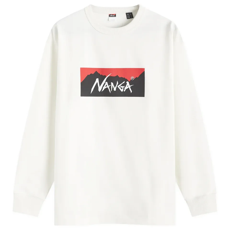 Long Sleeve Eco Hybrid Box Logo T-Shirt