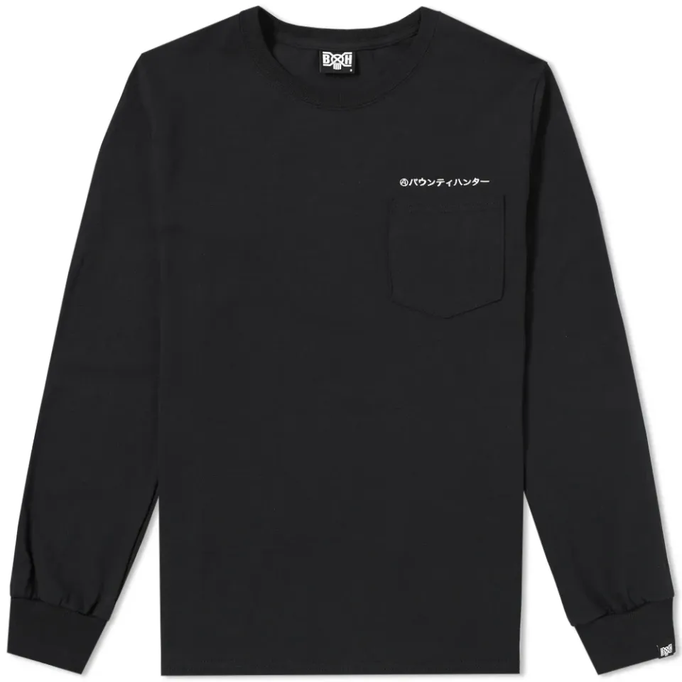 Long Sleeve Kanji Pocket Tee