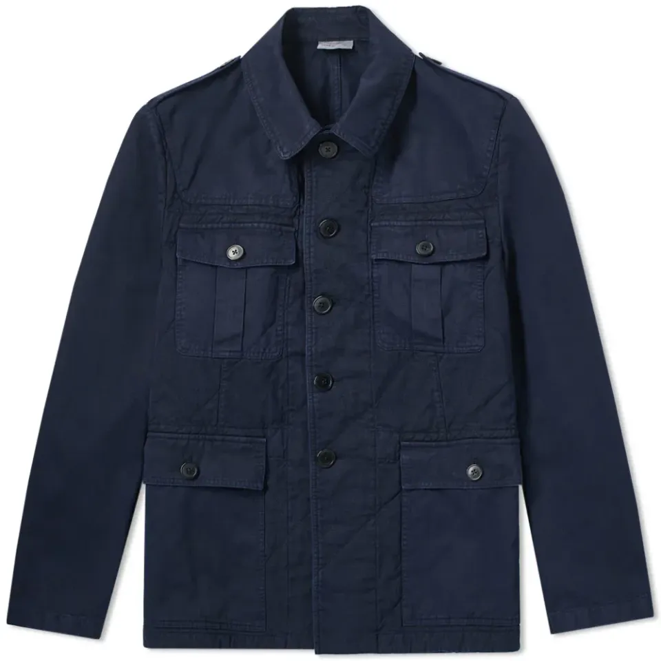 Bandana Canvas Military Jacket