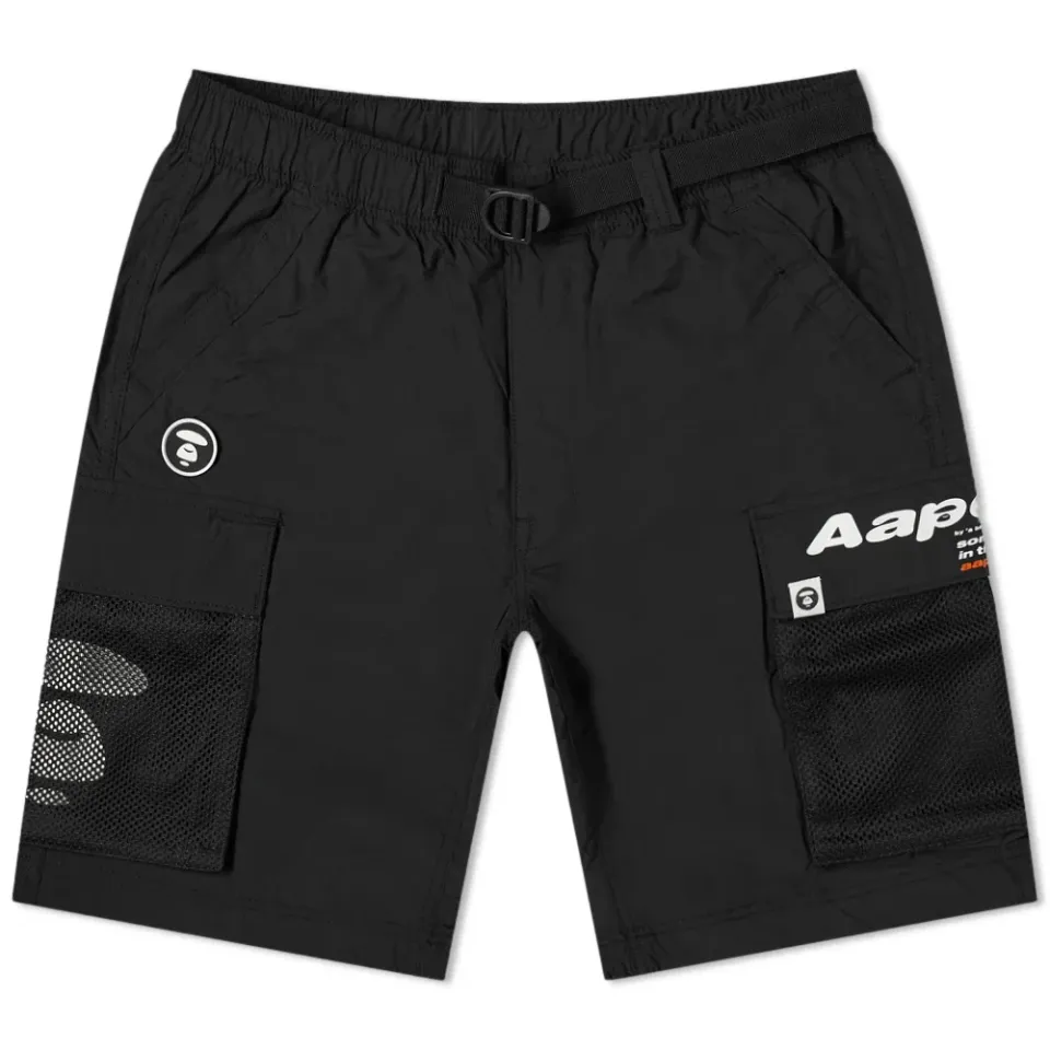 AAPE Print Pocket Cargo Shorts