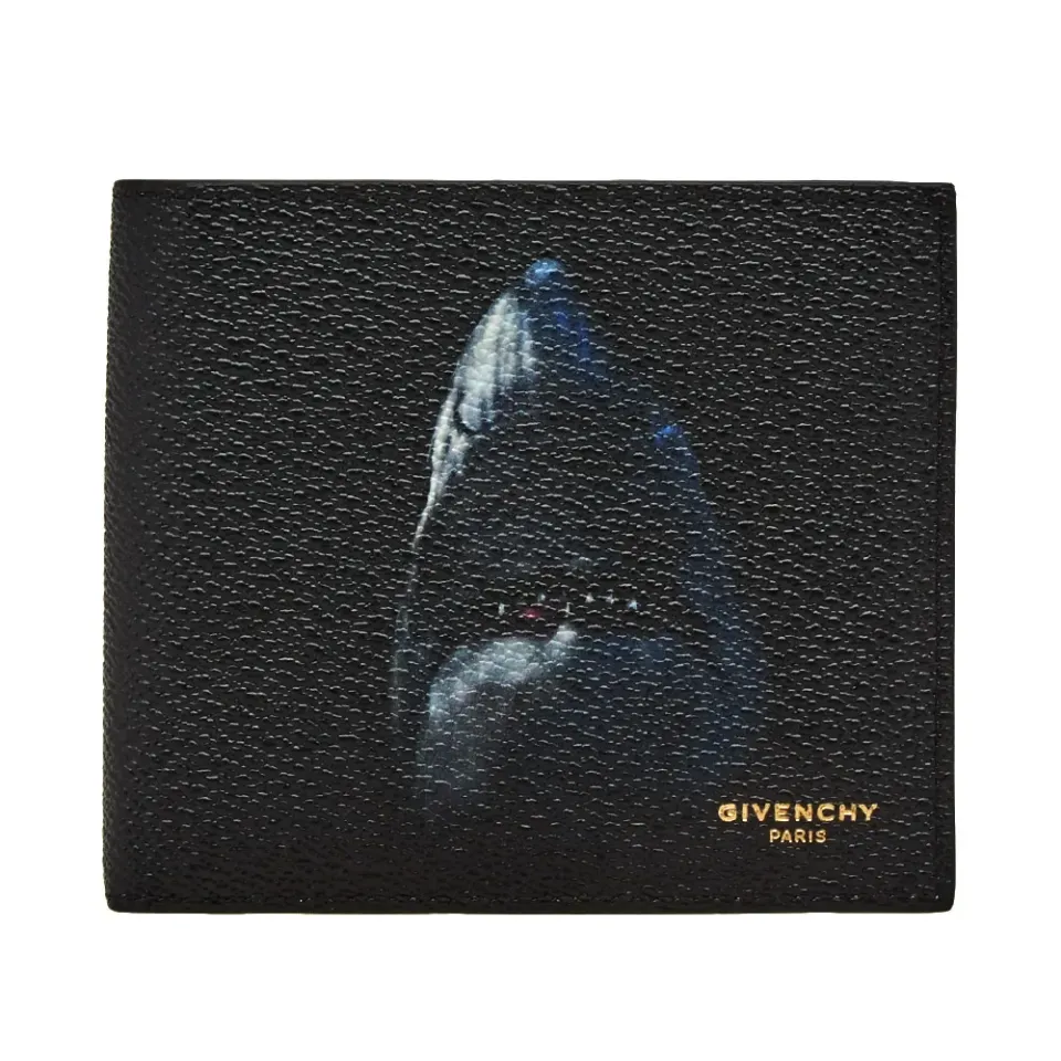 Shark Print Billfold Wallet