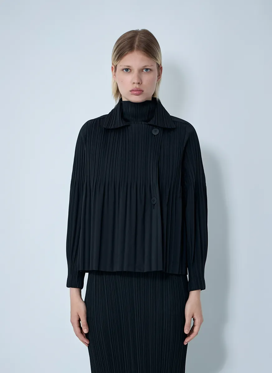 Pleated Smooth Coat