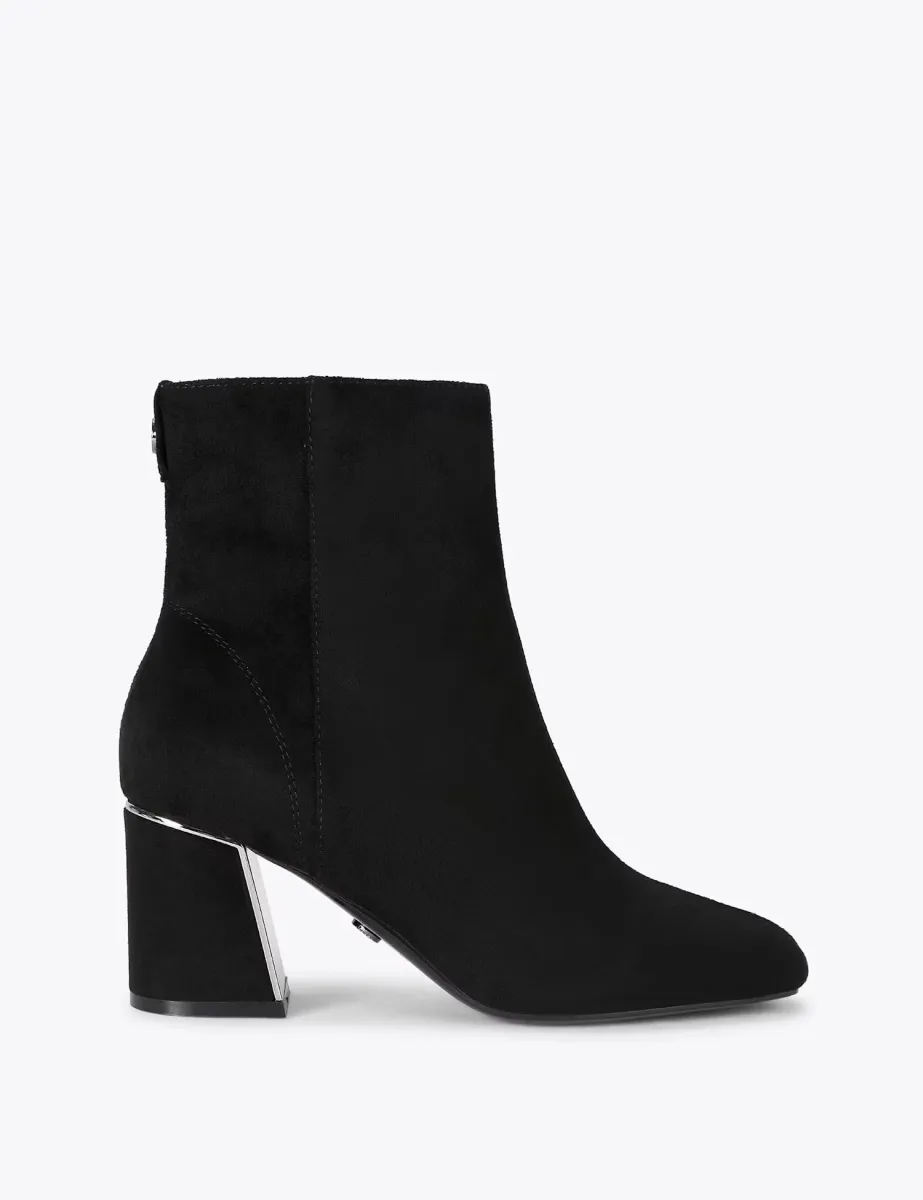 Block Heel Ankle Boots