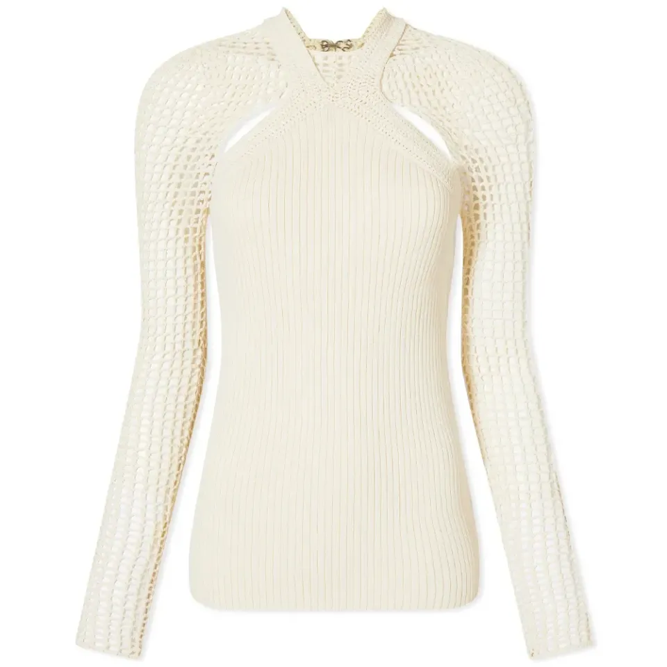 Double Layer Crochet Knitted Top