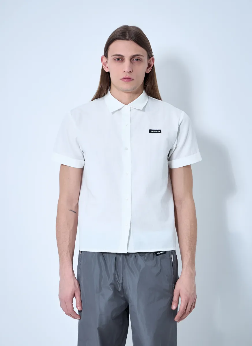 Logo Patch Short Sleeve Shirt