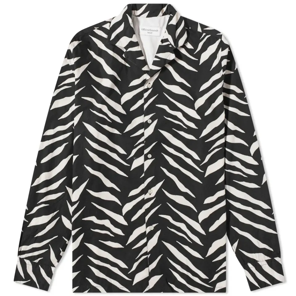 Eren Zebra Print Shirt