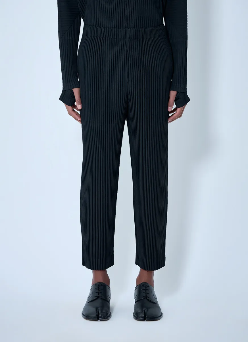 Pleated Tapered Pants