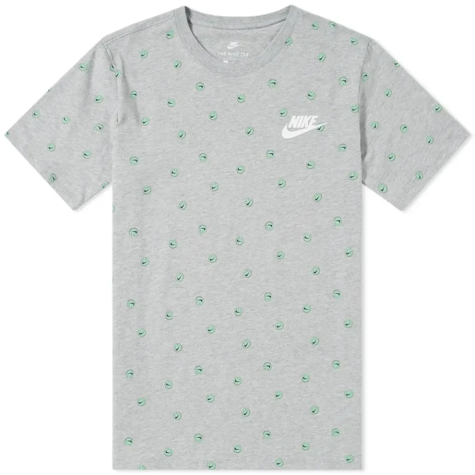 Allover Smiley Print Tee