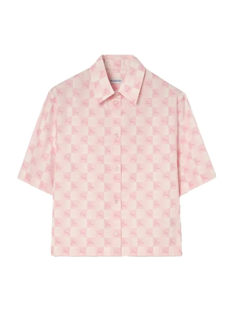 Women Abby Shirt Peony Pink