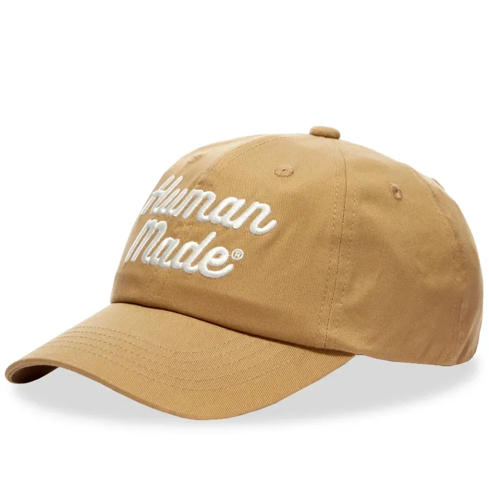 6 Panel Text Logo Cap