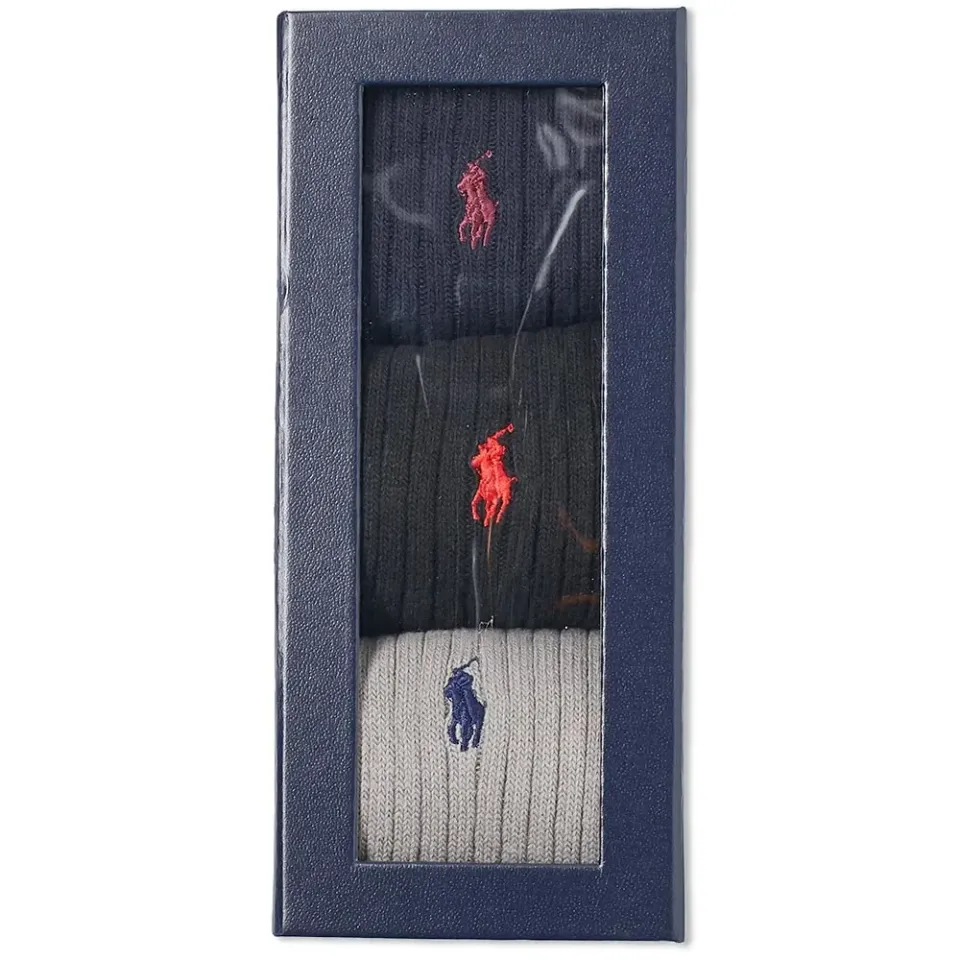Classic Rib Sock - 3 Pack