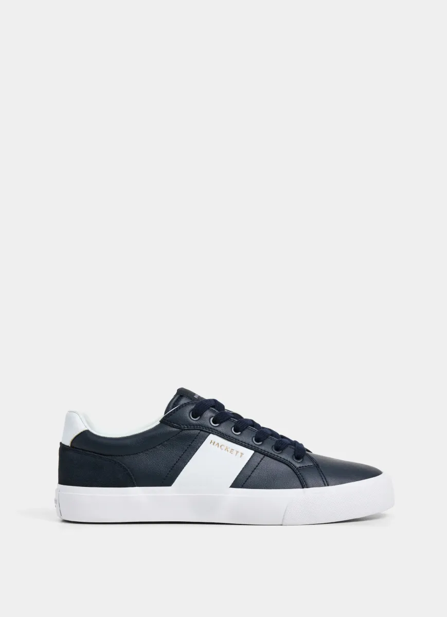 Blake Handle Leather and Suede Trainers