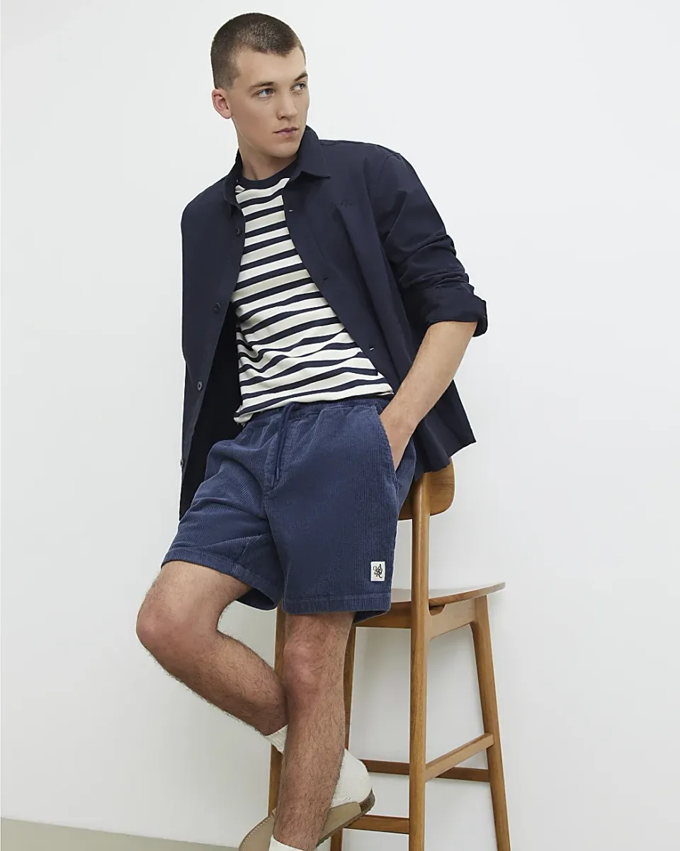 Regular Fit Corduroy Shorts