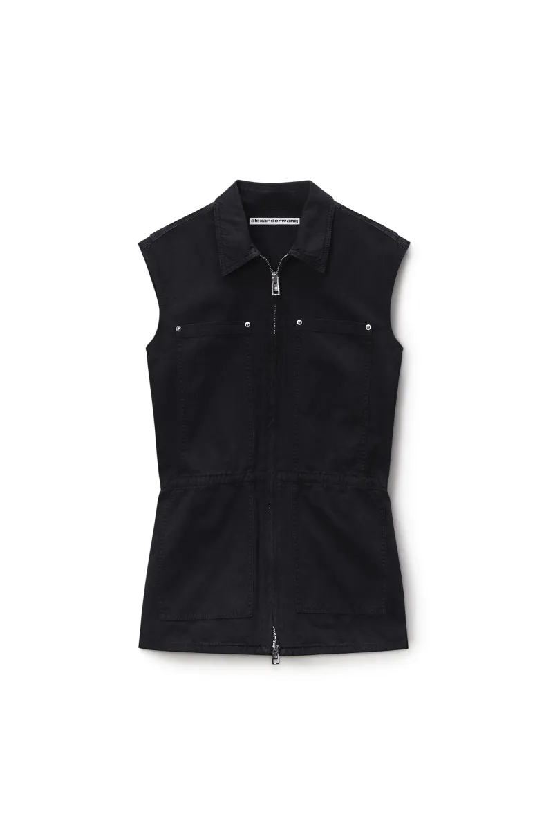 WORKWEAR MICRO MINI ROMPER