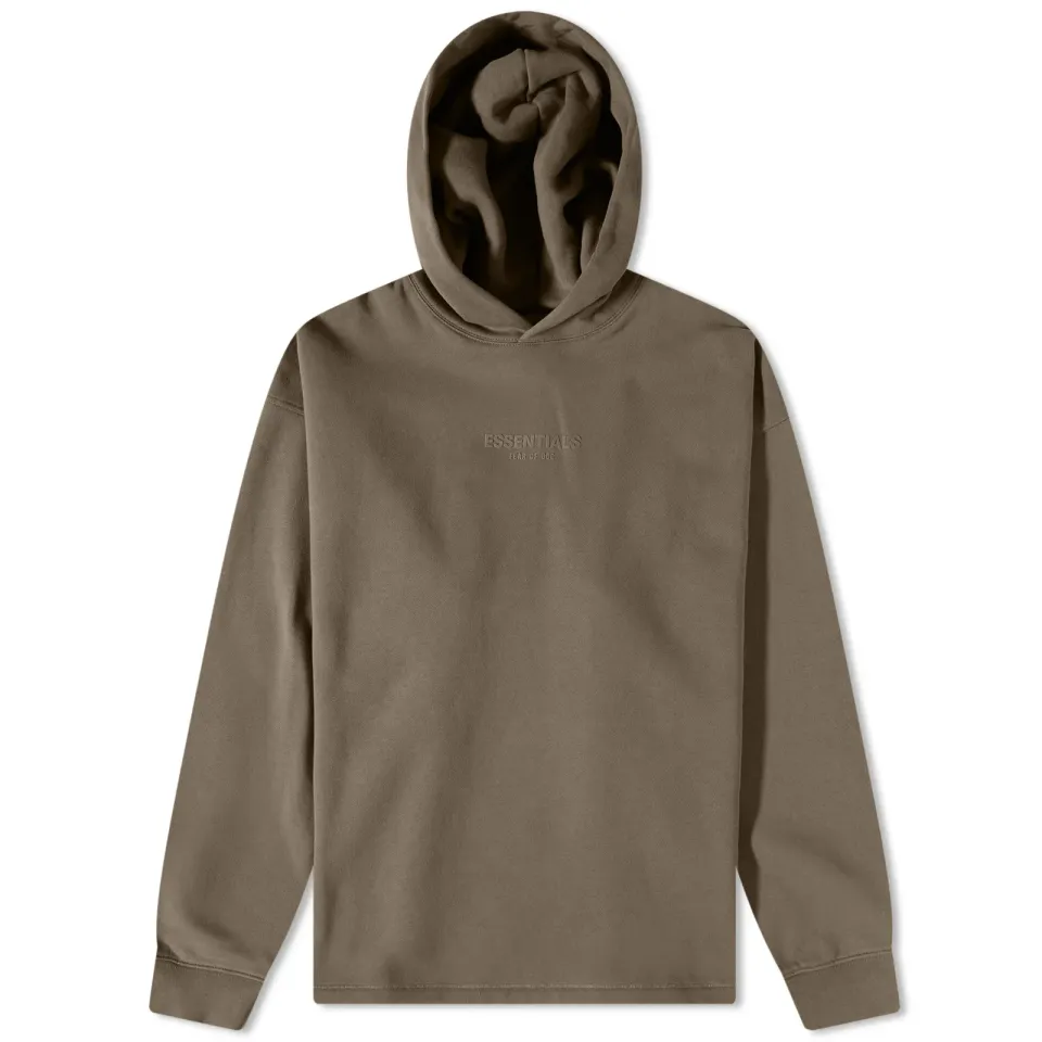 Relaxed Logo Popover Hoodie