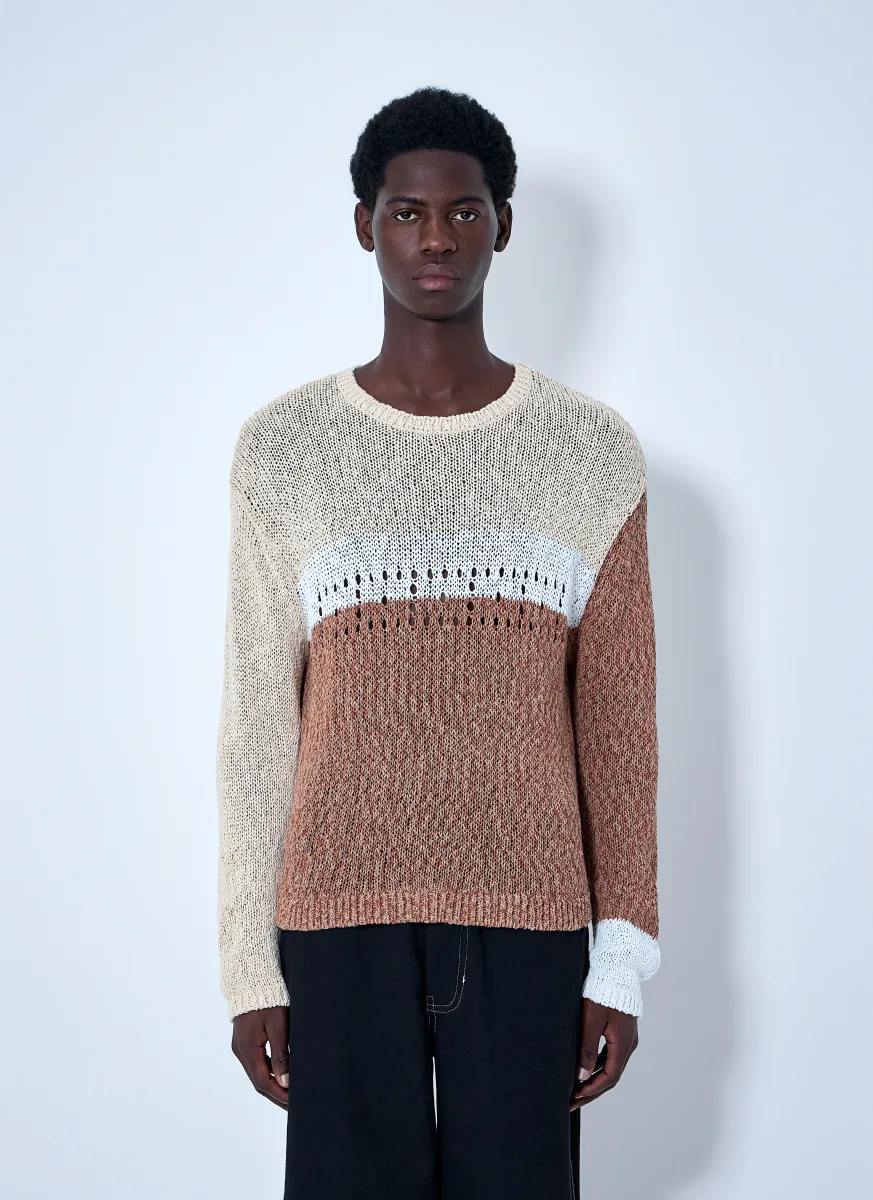 Textured Knit Sweater