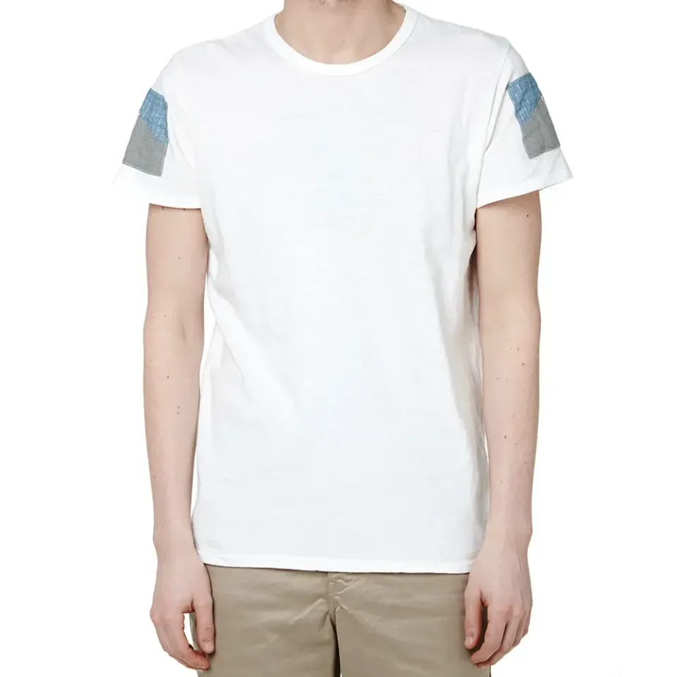 Vintage Slub Patchwork Tee
