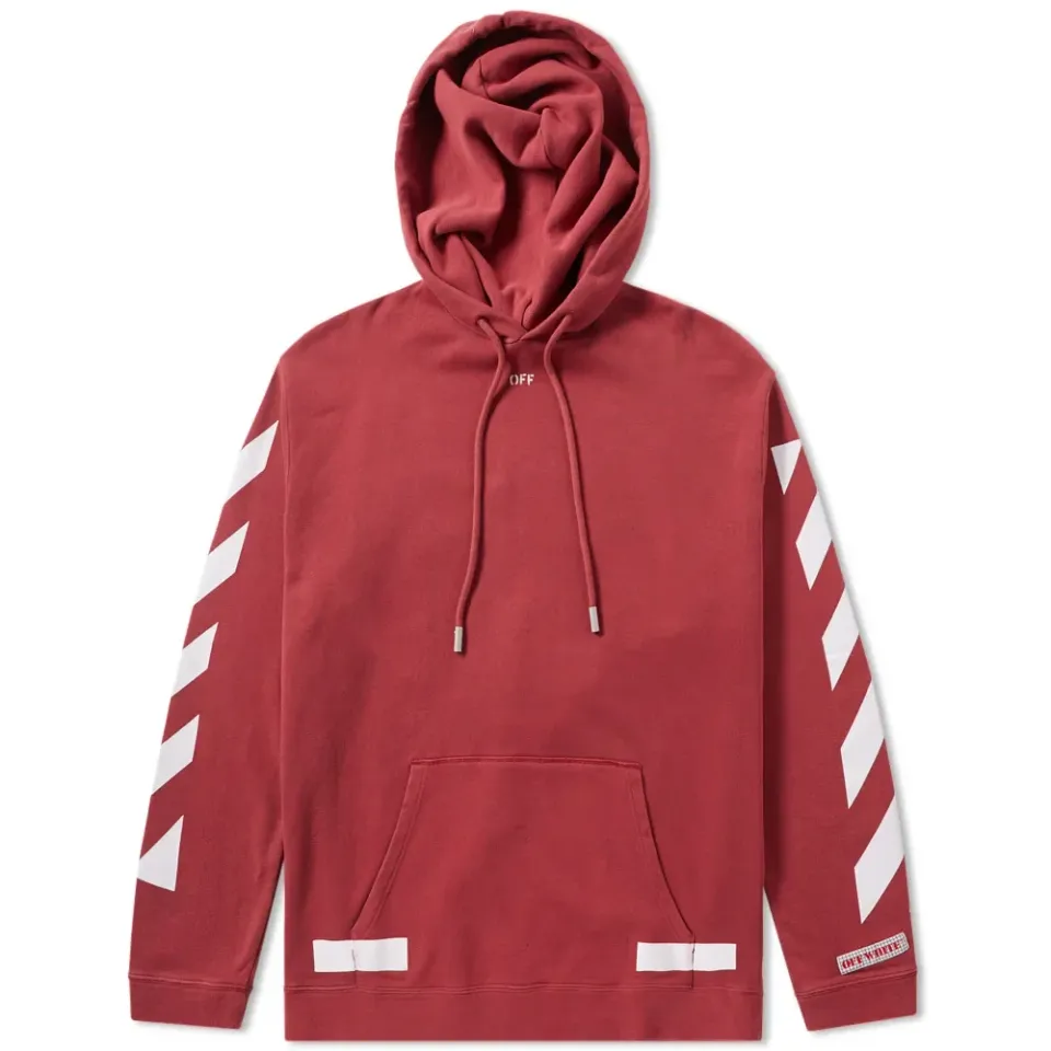 Diagonals Arrows Oversized Hoody