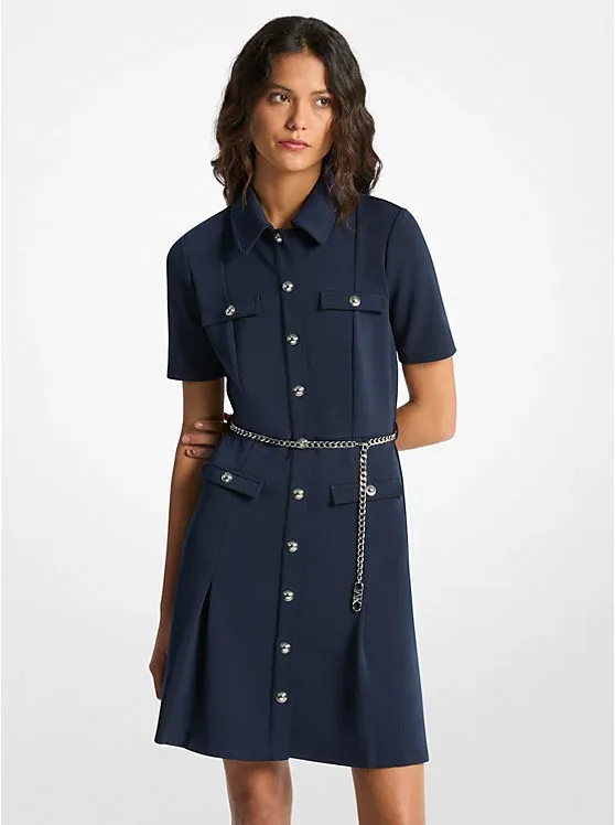 Scuba Belted Dress