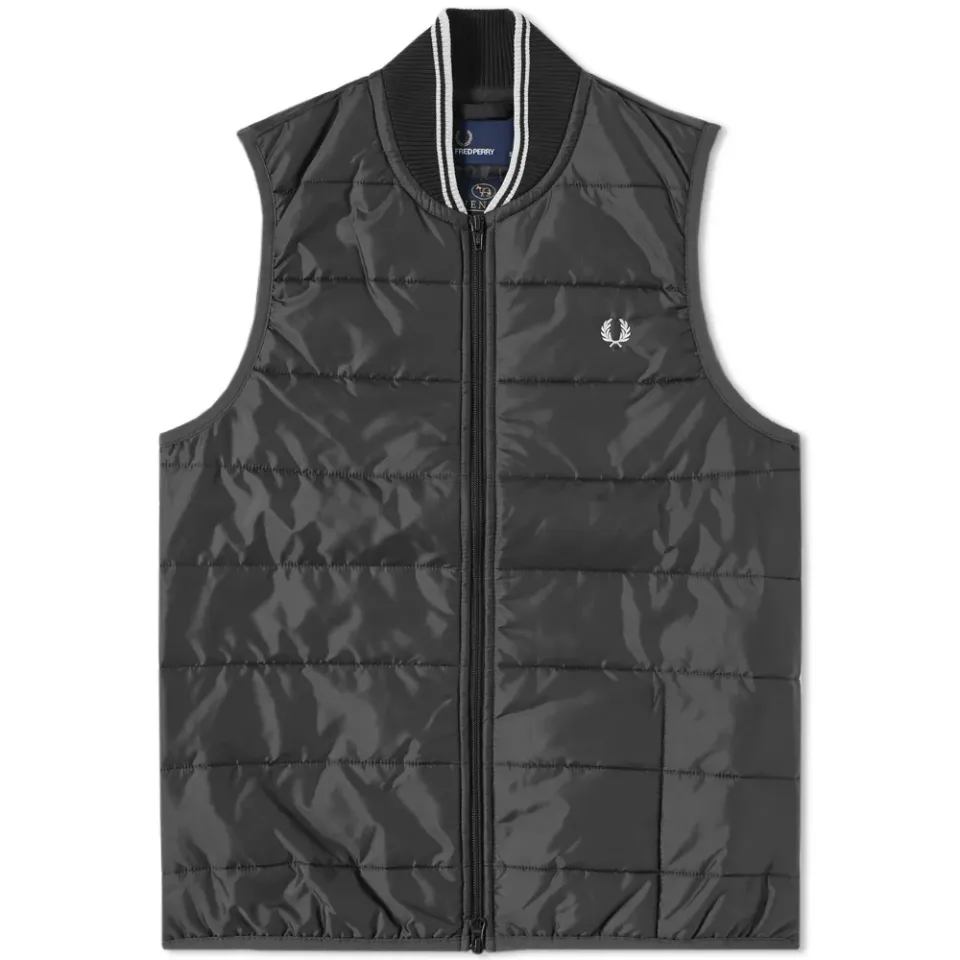 Fred Perry x Lavenham Quilted Gilet