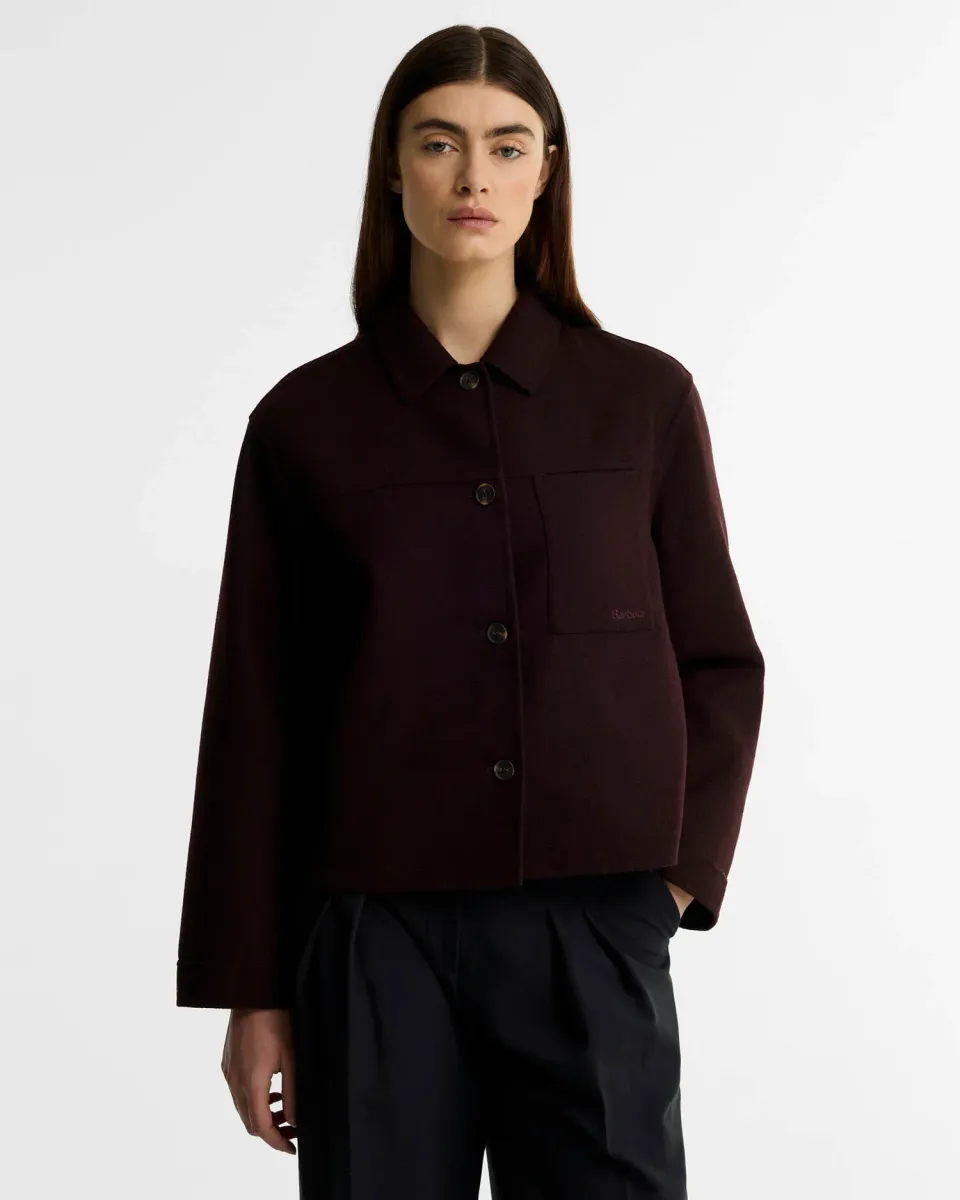 Antonella Wool-Blend Overshirt