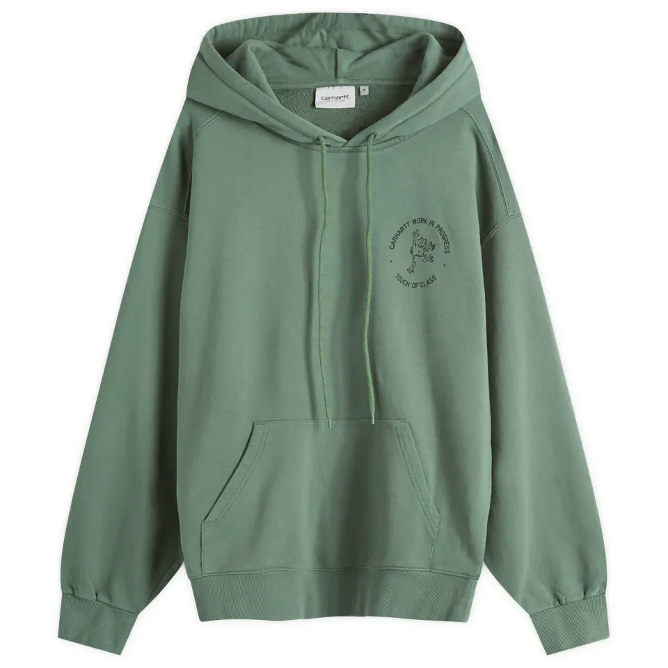 Hooded Stamp Crew Sweat