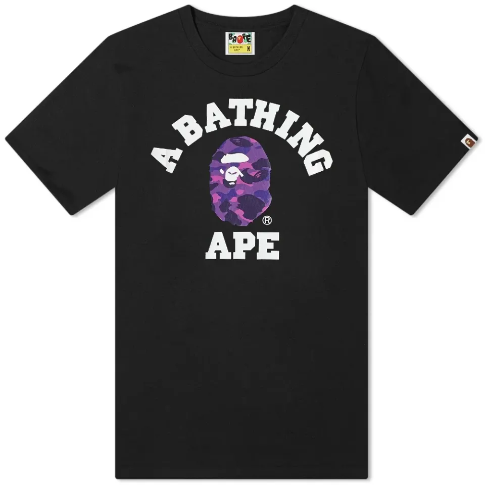 Colour Camo C College T-Shirt