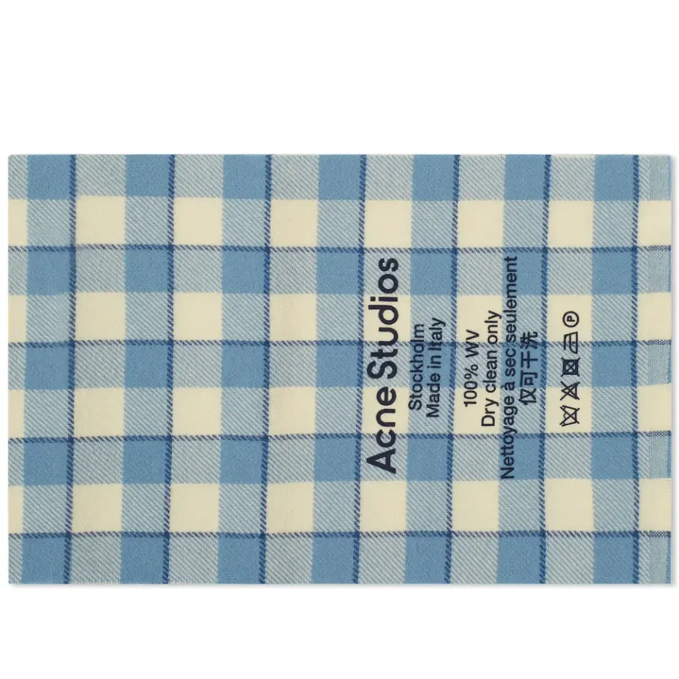 Cassiar Check Narrow New Scarf