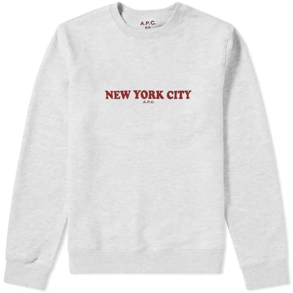 A.P.C. New York City Crew Sweat