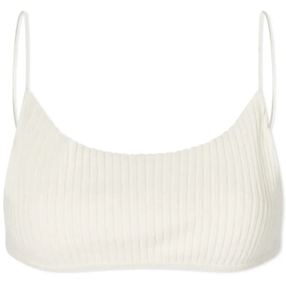 Corded Open Back Bra Top