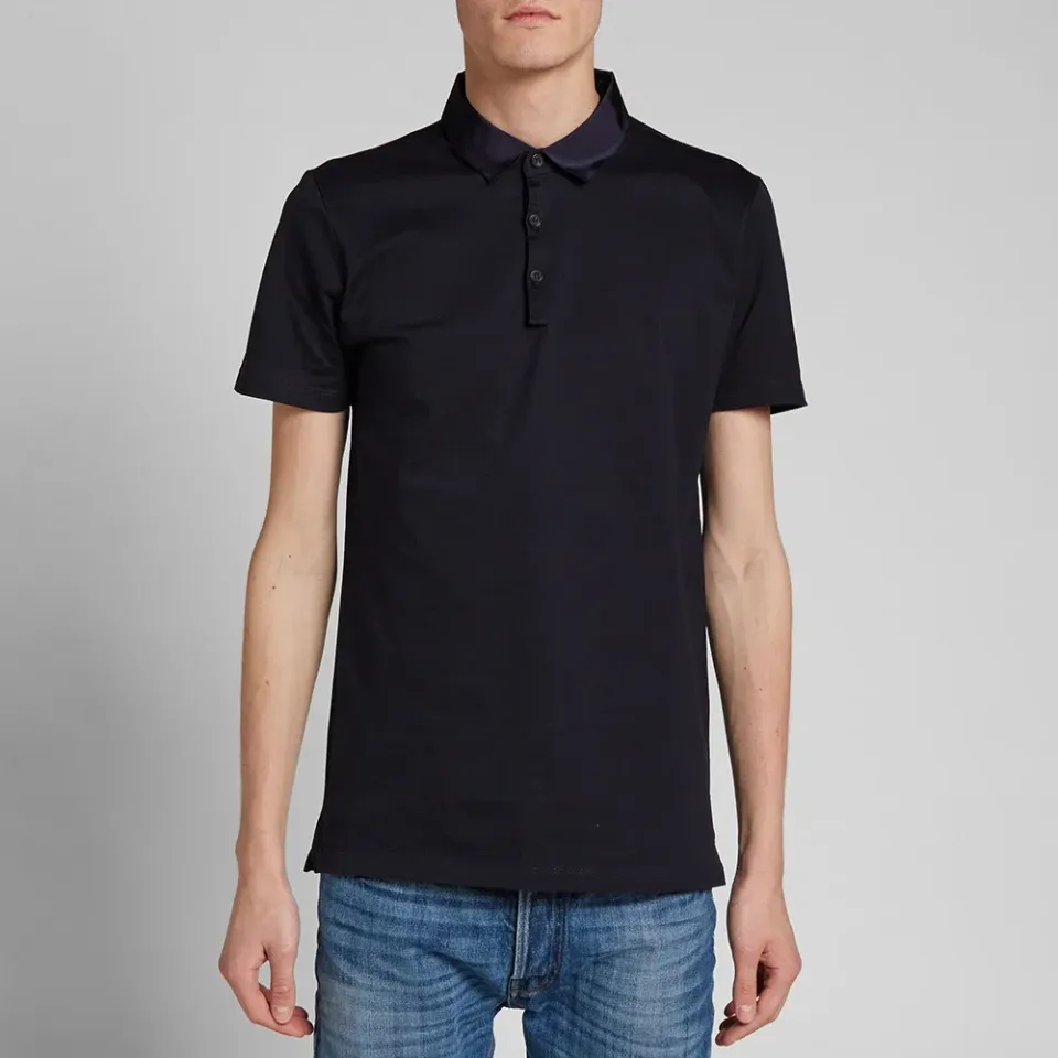 Slim Fit Grosgrain Polo