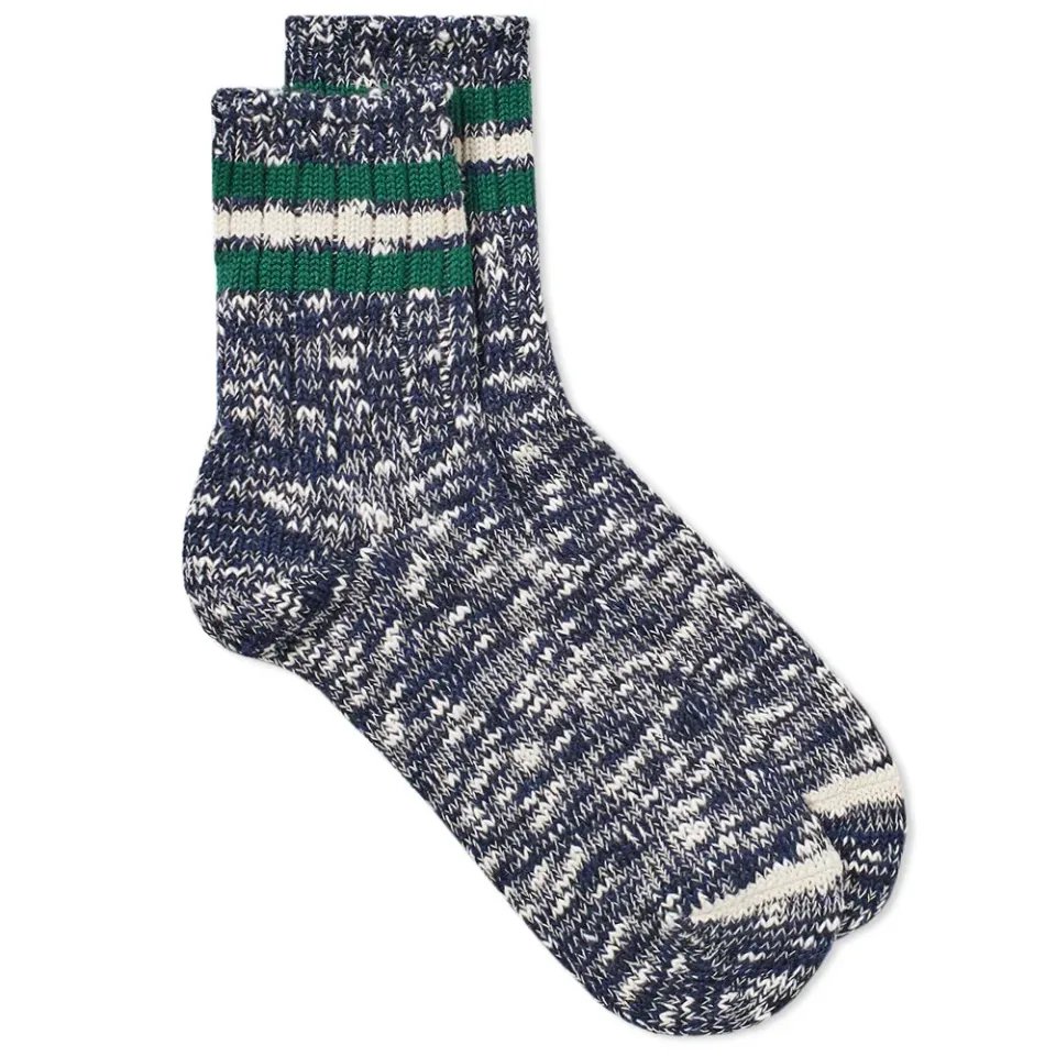 3 Line Slub Socks