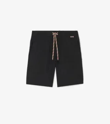 Nylon Swim Shorts in Black