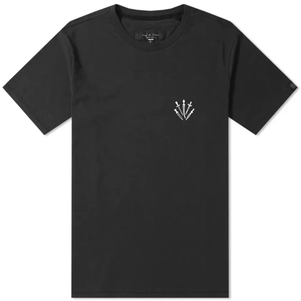 Dagger Embroidery Tee