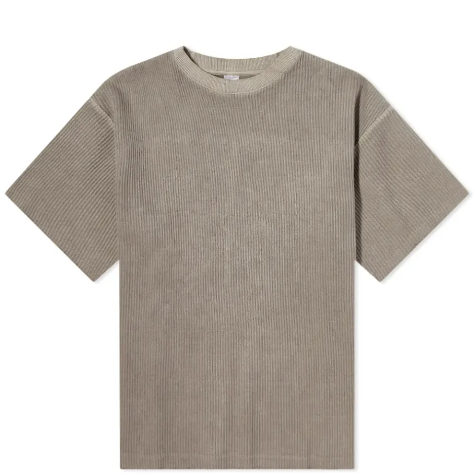 Natural-Dye Waffle T-Shirt