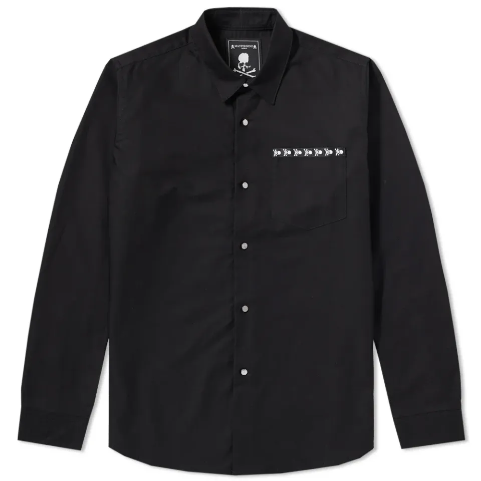 Grosgrain Heavy Twill Skull Shirt