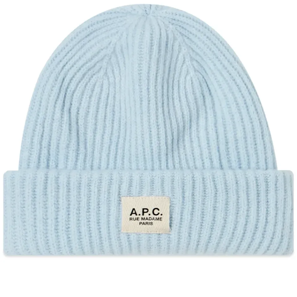 A.P.C James Ribbed Beanie