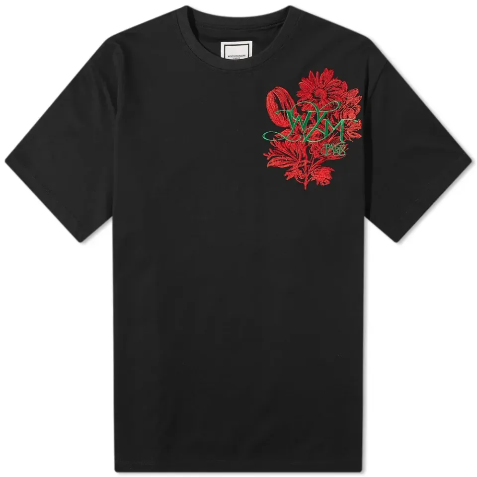 Flower Embroidery T-Shirt