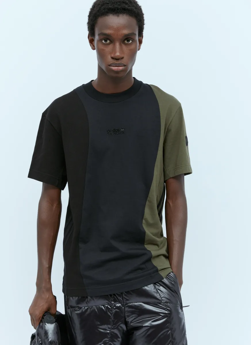 Colour-Block Logo T-Shirt
