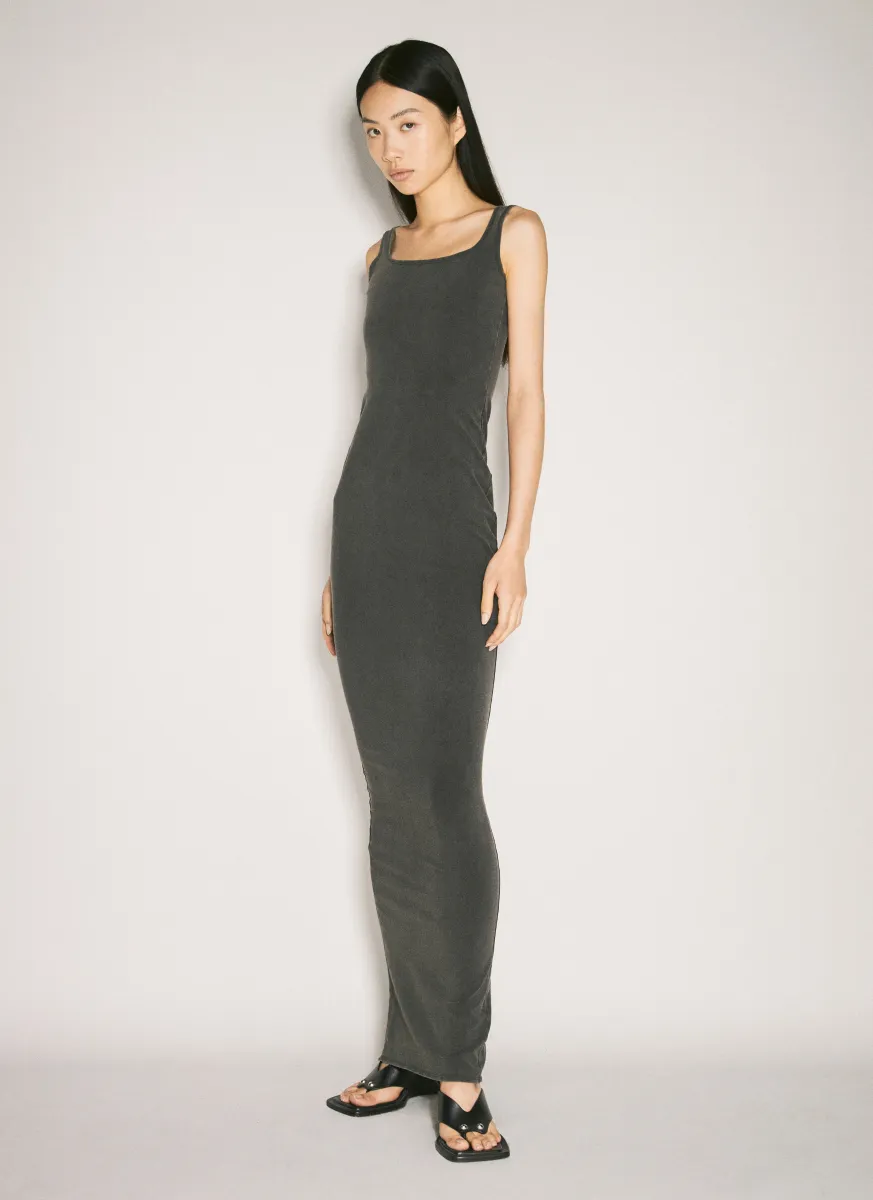 Square Neck Maxi Dress
