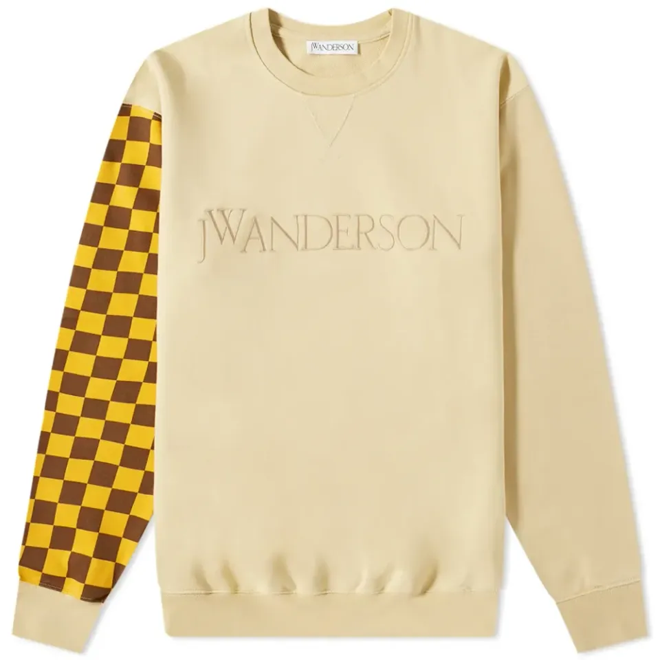 Colourblock Logo Crew Sweat