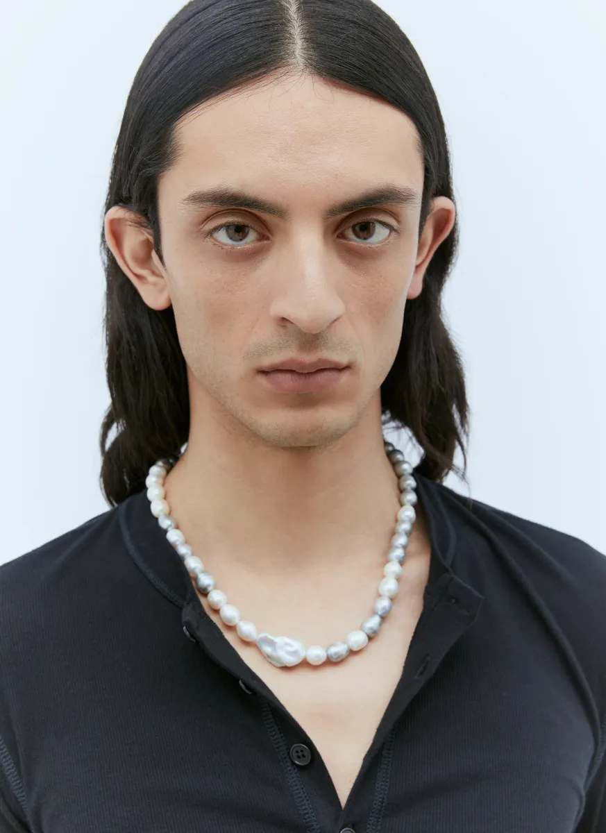 Clouds Pearl Necklace