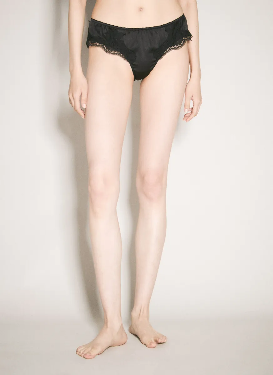 Lace Trim Briefs