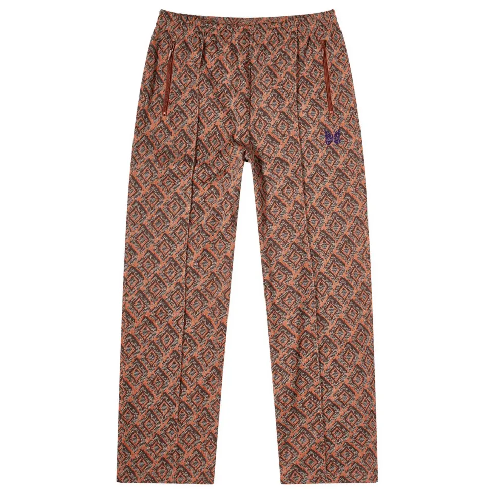 Poly Jacquard Track Pants