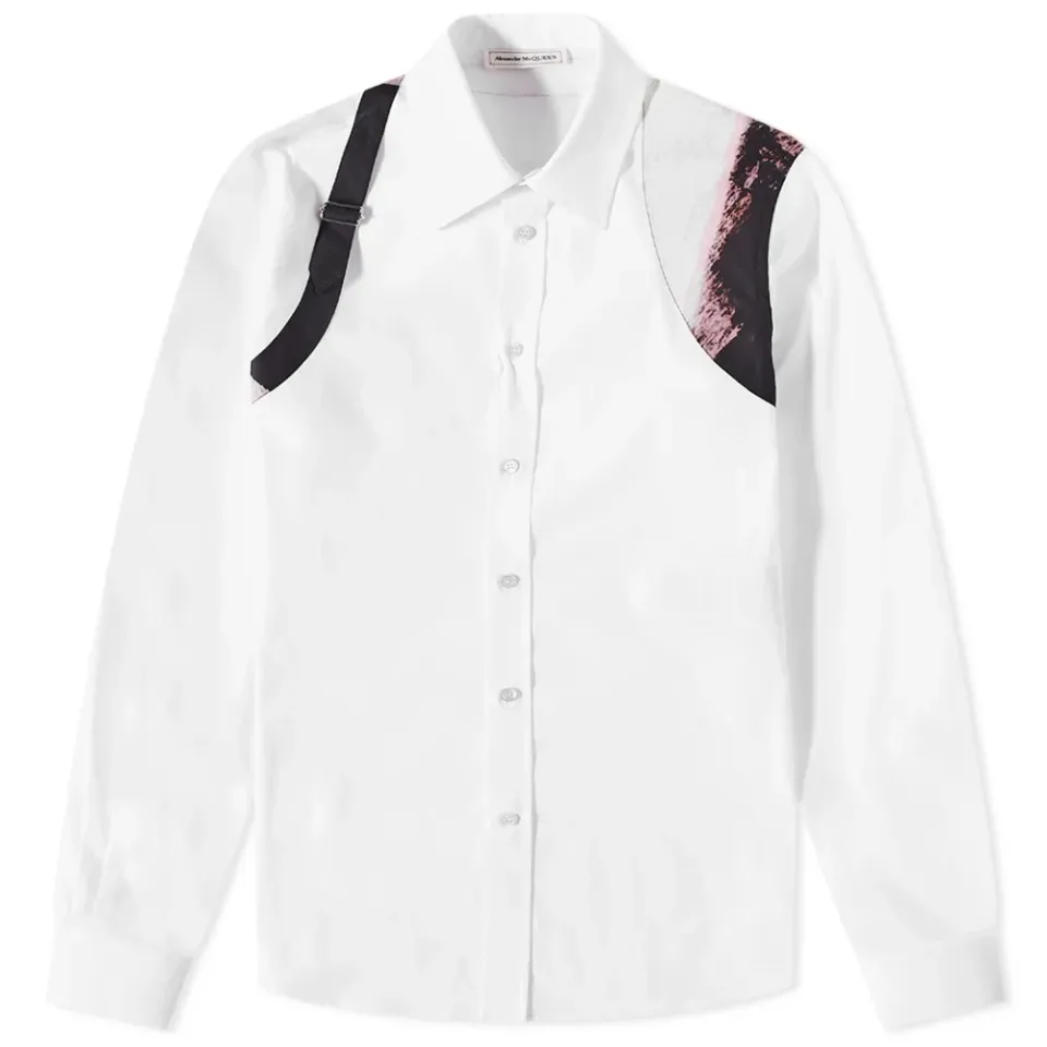 Brush Stroke Harness Shirt