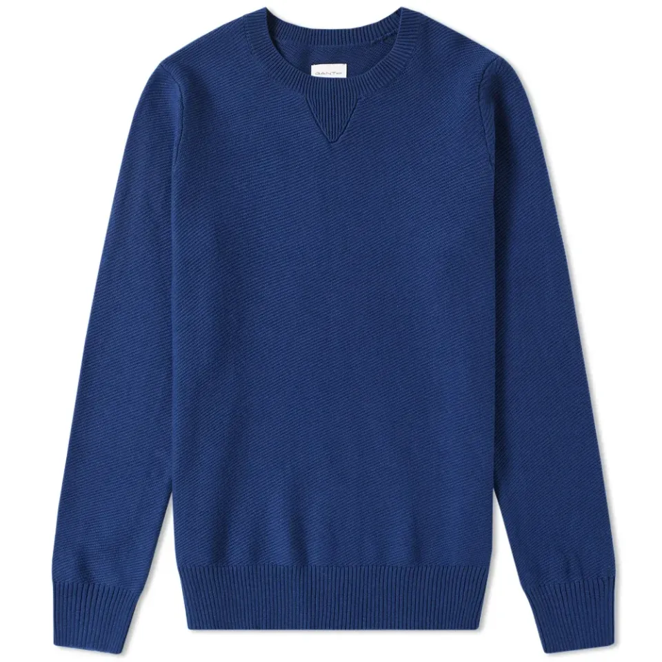 Twill Textured Crew