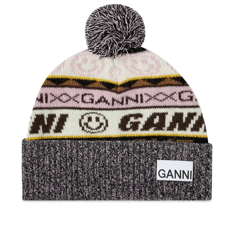 Graphic Logo Wool Beanie