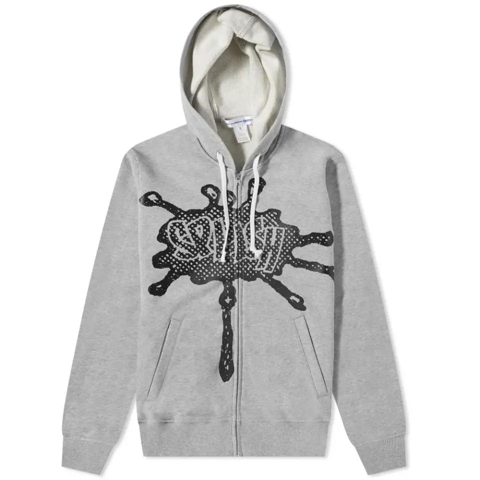 Zip Splash Hoodie