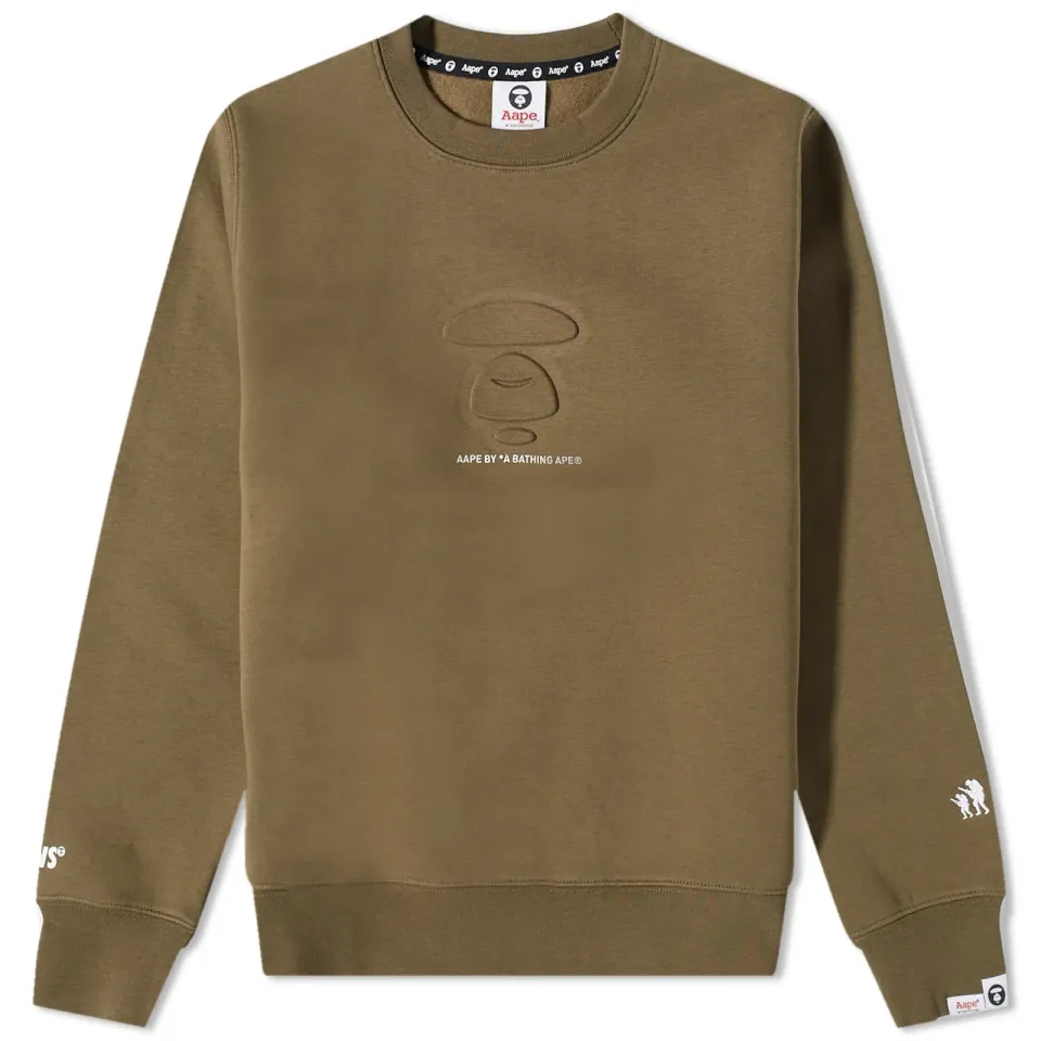 AAPE Worker Crew Sweat