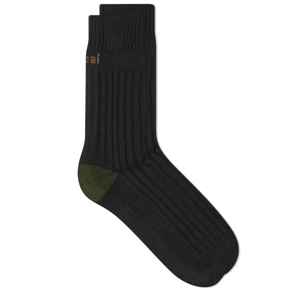 Logo Rib Socks